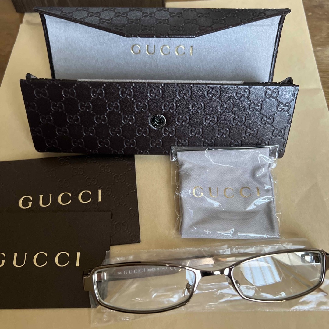 Gucci - GUCCI 眼鏡 未使用の通販 by maple☆mama's shop｜グッチなら