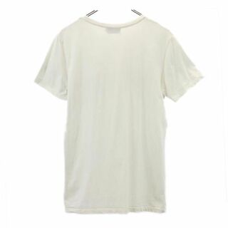 キツネティー 日本製 プリント 半袖 Tシャツ S オフホワイト系 Kitsune ...
