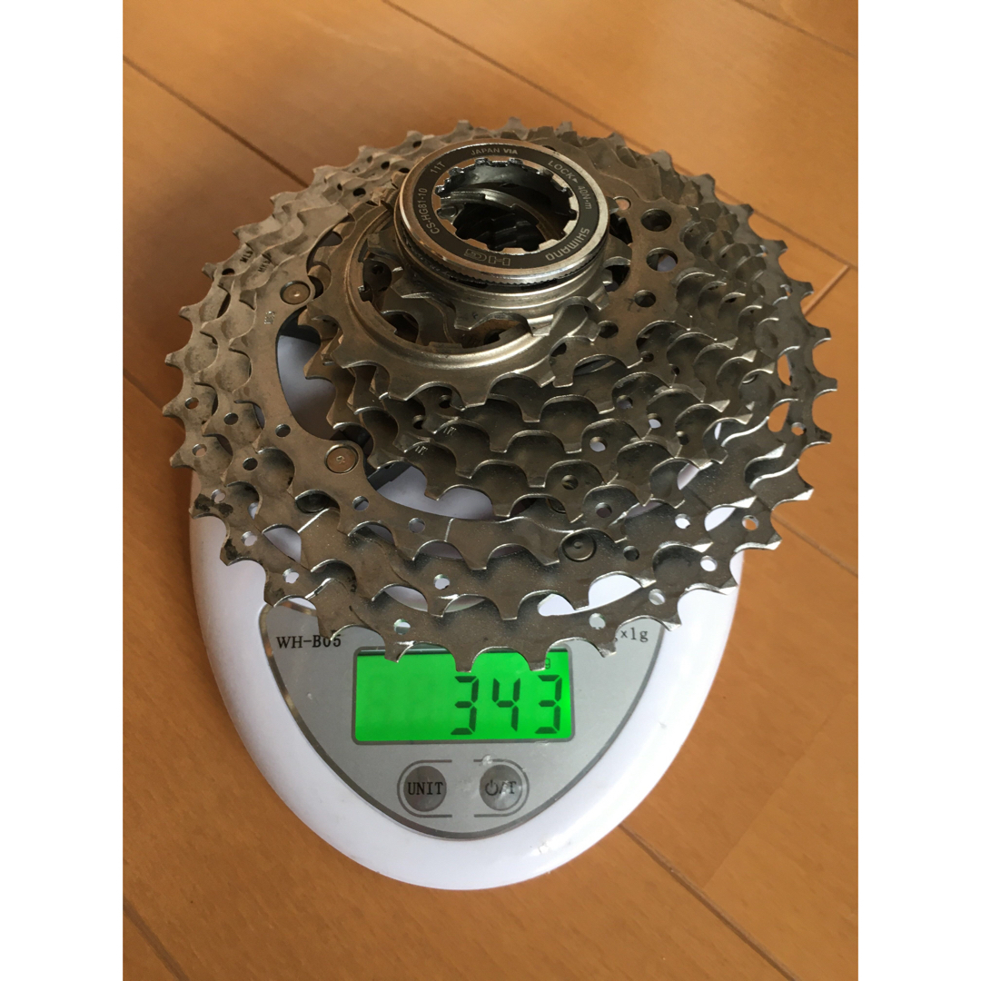 SHIMANO(シマノ)のSHIMANO CS-HG81-10 11-34t 10速カセット スポーツ/アウトドアの自転車(パーツ)の商品写真