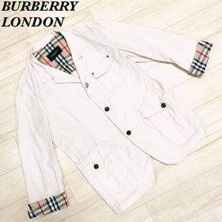 バーバリー(BURBERRY)のBURBERRY LONDON バーバリー シャツジャケット ノバチェック 薄手(シャツ)