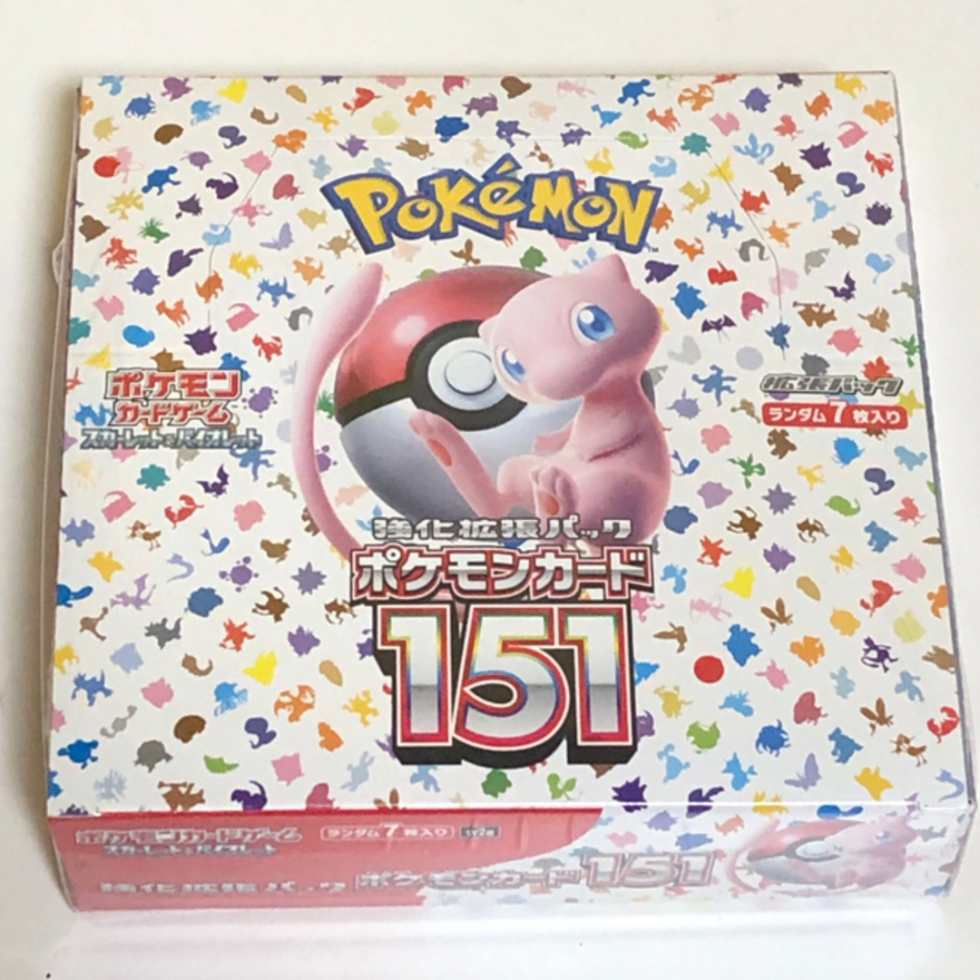 ポケモンカード 151 BOX シュリンクつき