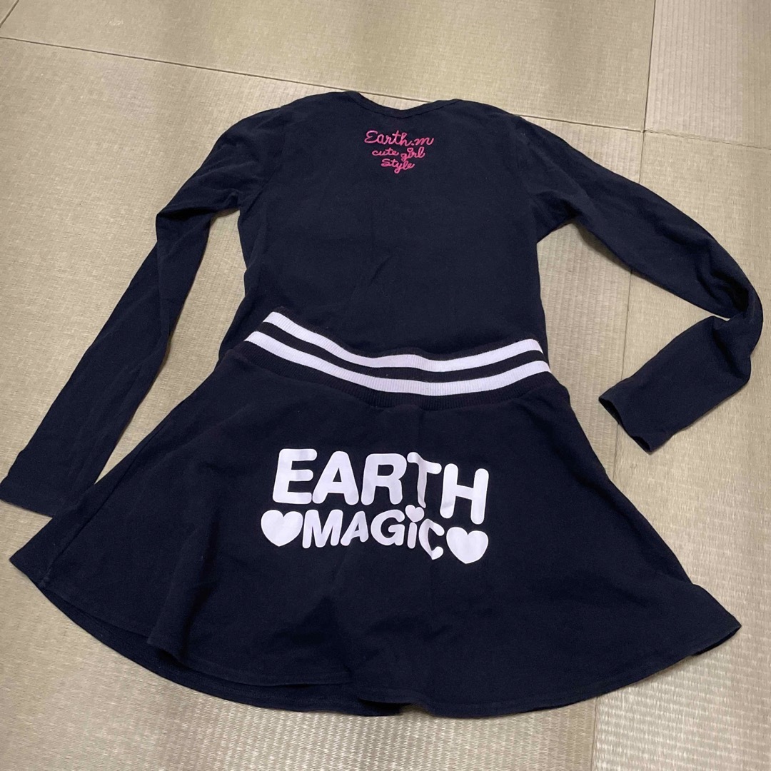 EARTHMAGIC(アースマジック)のまるこ様 専用 EARTHMAGIC セットアップ 160cm キッズ/ベビー/マタニティのキッズ服女の子用(90cm~)(スカート)の商品写真