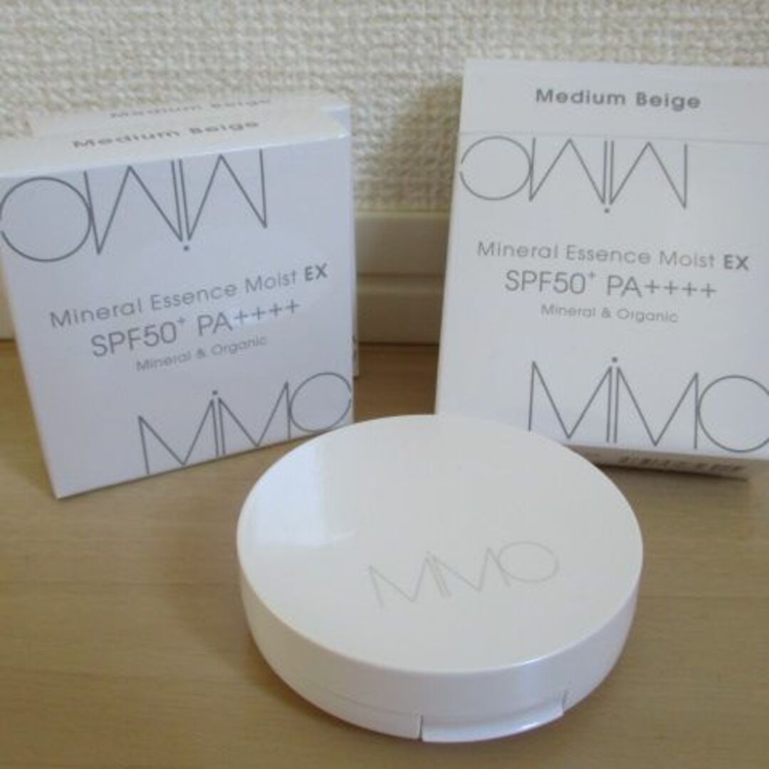 MiMC(エムアイエムシー)の新品 MIMC ミネラルエッセンスモイストEX SPF50+ PA++++ 2点 コスメ/美容のベースメイク/化粧品(ファンデーション)の商品写真