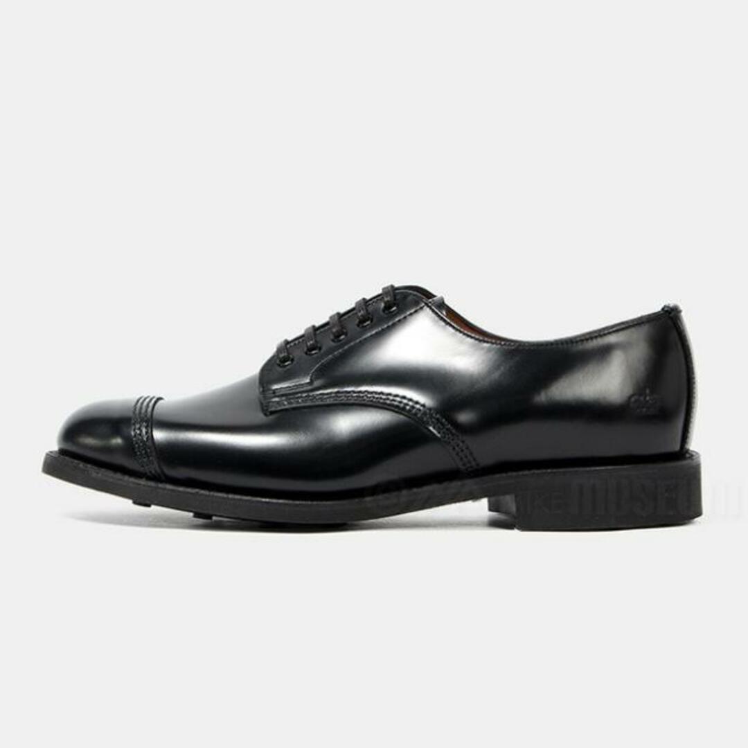 【新品未使用】 SANDERS サンダース 革靴 ドレスシューズ レザーシューズ MILITARY DERBY SHOE ビジネス 1128 【UK6.5(25.5cm)/BLACK】