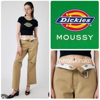 マウジー(moussy)のMOUSSY×DICKIES（R）KNEE SLIT パンツ(ワークパンツ/カーゴパンツ)