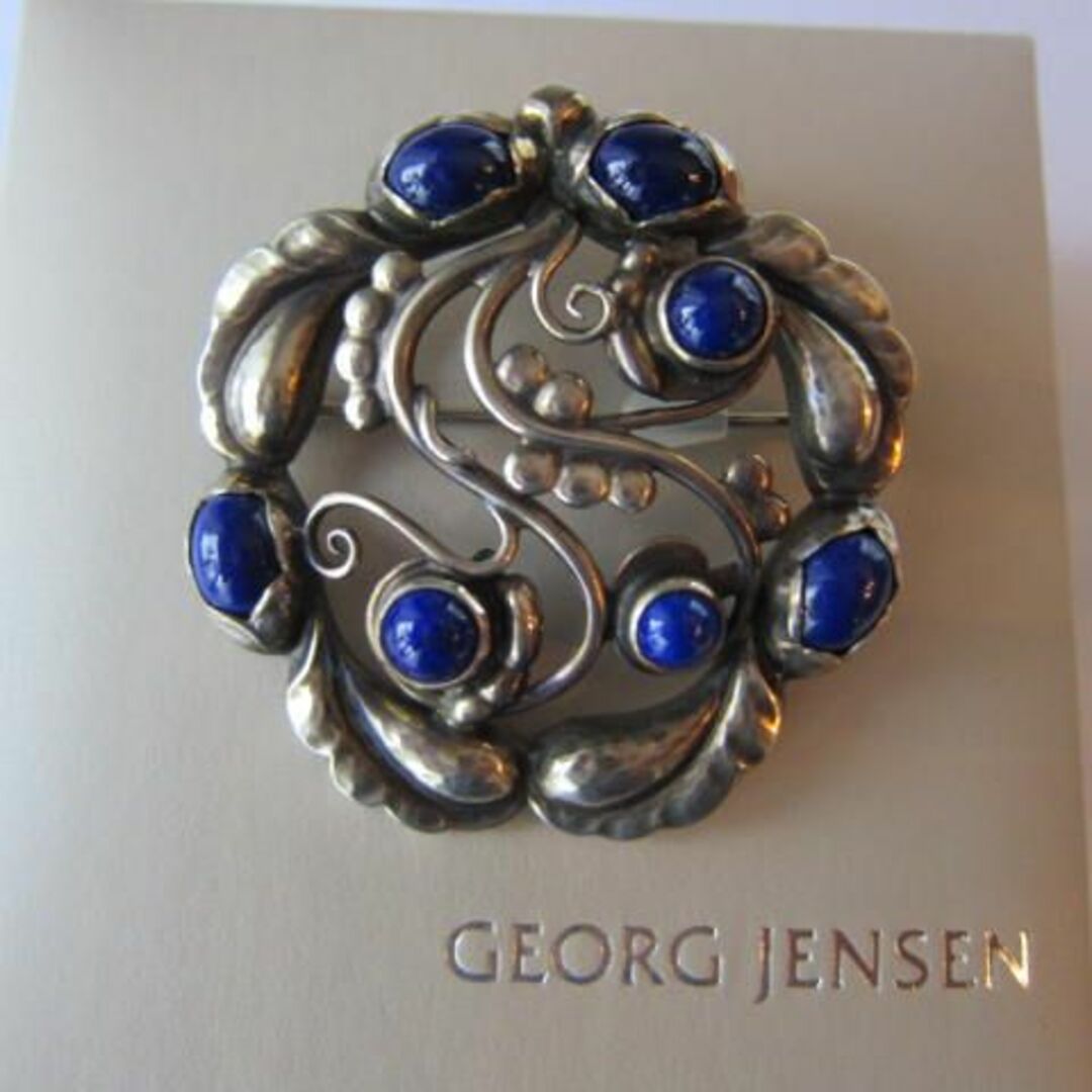 D-⑥ GEORG JENSEN ジョージジェンセン ブローチ デザイン