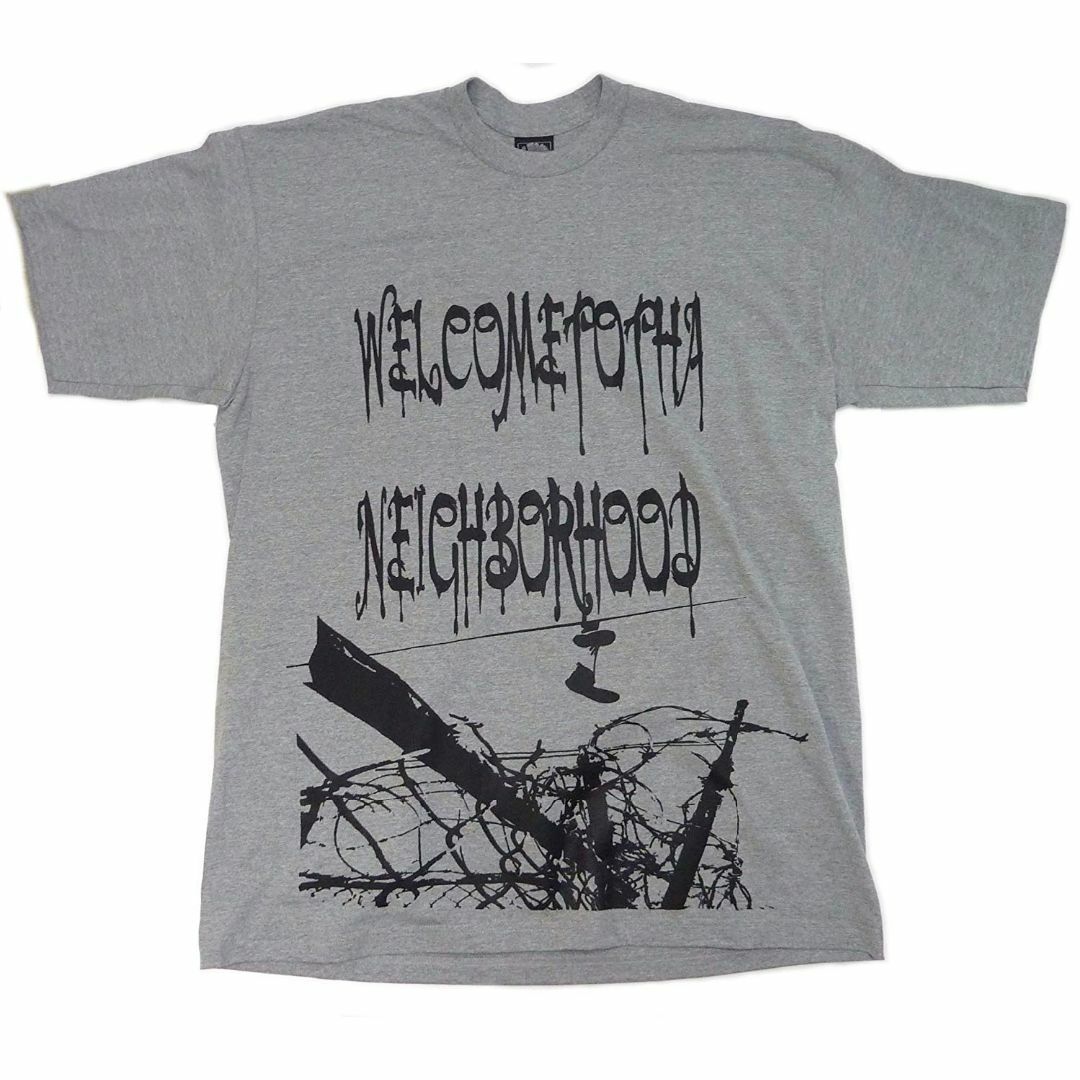 N-HOOD NEIGHBORHOOD 半袖Tシャツ グレー L