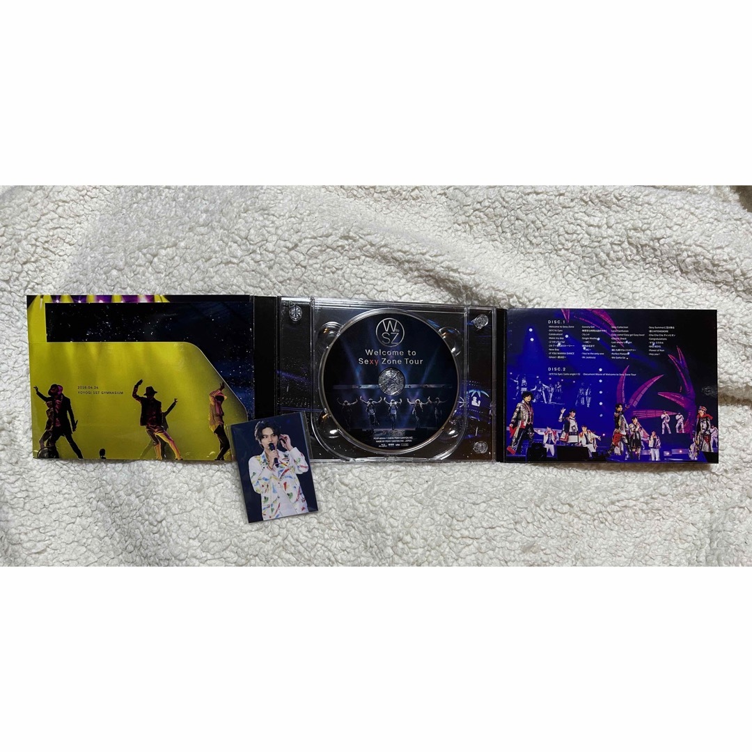 Sexy Zone(セクシー ゾーン)のWelcome　toSexyZone　Tour（初回限定盤BD）BluRay エンタメ/ホビーのDVD/ブルーレイ(ミュージック)の商品写真