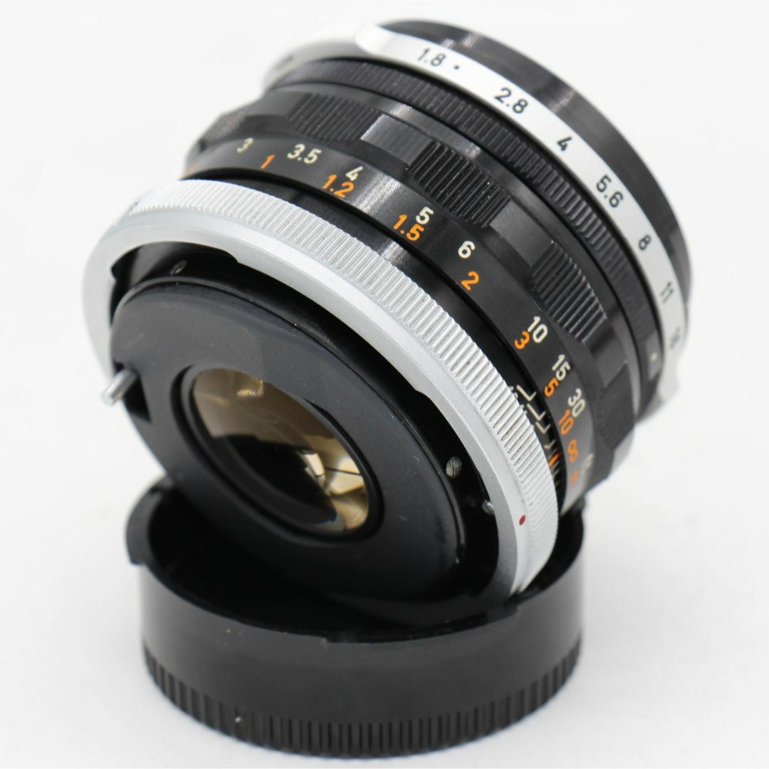 Canon FL 50mm 1:1.8 Ⅰ型/前期型 ぐるぐるボケ 整備済 - レンズ(単焦点)