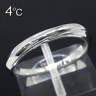 ヨンドシー(4℃)の4℃ SILVER シルバー リング 16号 ヨンドシー 指輪　303(リング(指輪))