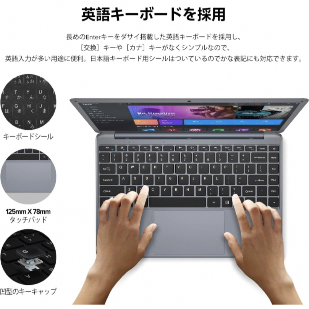 TECLAST F7PLUS2 ノートパソコン　14インチ　本体 3