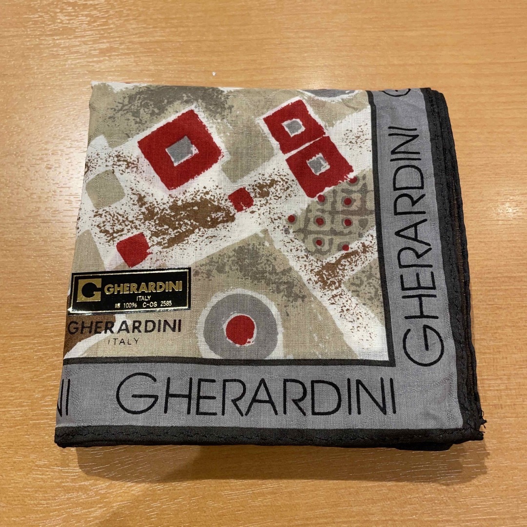 GHERARDINI(ゲラルディーニ)のゲラルディーニハンカチグレー レディースのファッション小物(ハンカチ)の商品写真