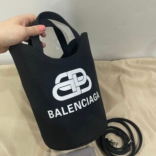 Balenciaga - ☆BALENCIAGAバレンシアガ☆WAVEバケットトートバッグXS ...