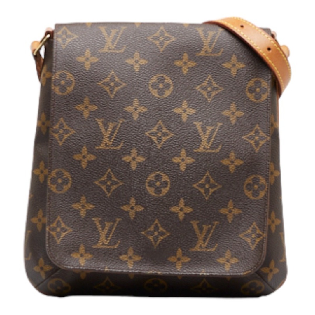 ルイ ヴィトン モノグラム ミュゼットサルサ ショート 斜め掛け ショルダーバッグ M51258 PVC レディース LOUIS VUITTON 【222-14838】