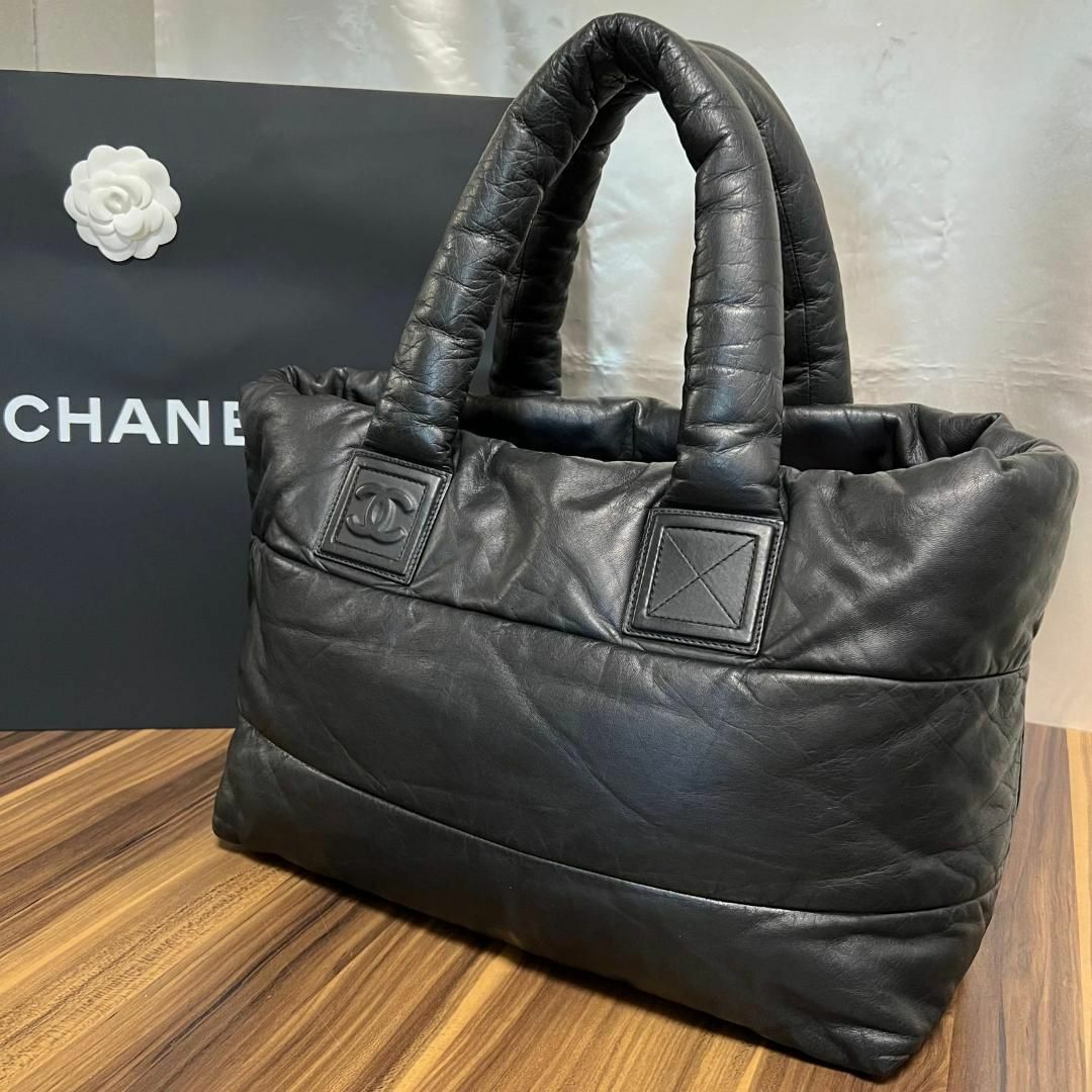 ⭐️極美品⭐️CHANEL バッグ コココクーンGM ラムスキン オールレザー