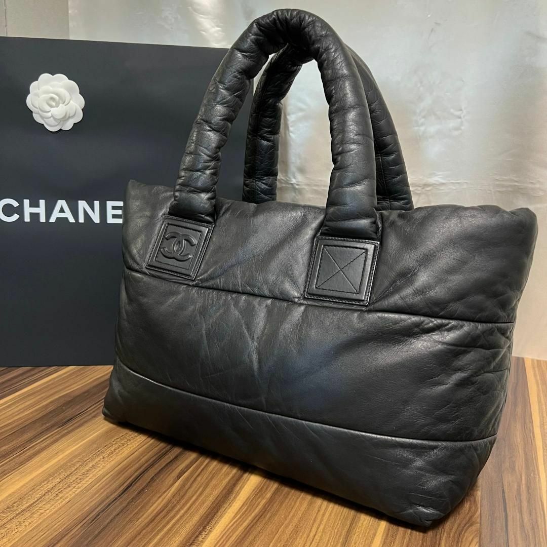 ⭐️極美品⭐️CHANEL バッグ コココクーンGM ラムスキン オールレザー