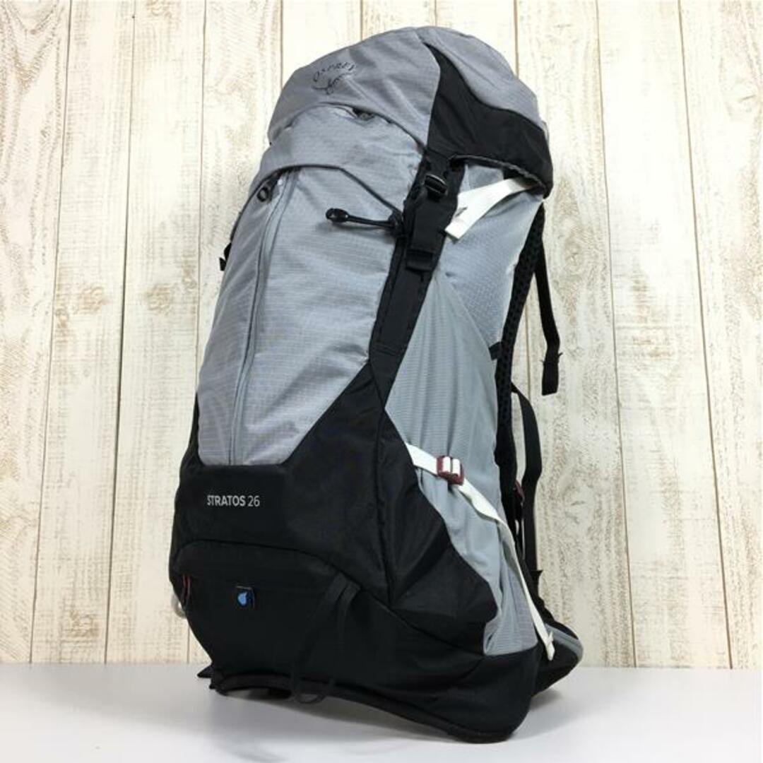 無臭いMENs One  オスプレー ストラトス 26 Stratos 26L バックパック デイパック OSPREY OS50308 Smoke Grey グレー系