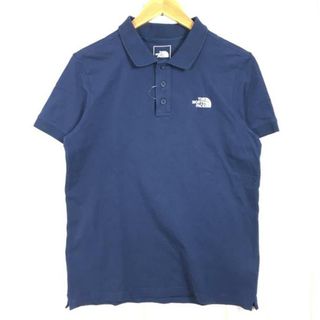 ザノースフェイス(THE NORTH FACE)のMENs S  ノースフェイス ショートスリーブ コットン ポロシャツ Shortsleeve Cotton Polo 欧米規格モデル NORTH FACE NF0A4997 ネイビー系(その他)