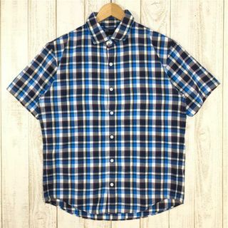 ザノースフェイス(THE NORTH FACE)のMENs M  ノースフェイス ショートスリーブ マキシフレッシュ シャツ S/S MAXI FRESH SHIRT 速乾 NORTH FACE NR21304 ブルー系(その他)