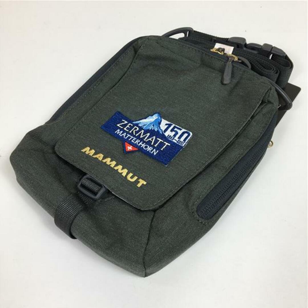 マムート ツェルマット ポーチ 2L Zermatt Pouch 2L ショルダーバッグ サコッシュ 150周年記念 マッターホルンコレクション 生産終了モデル 入手困難 MAMMUT 2520-00650 0121 Graphote グレー系