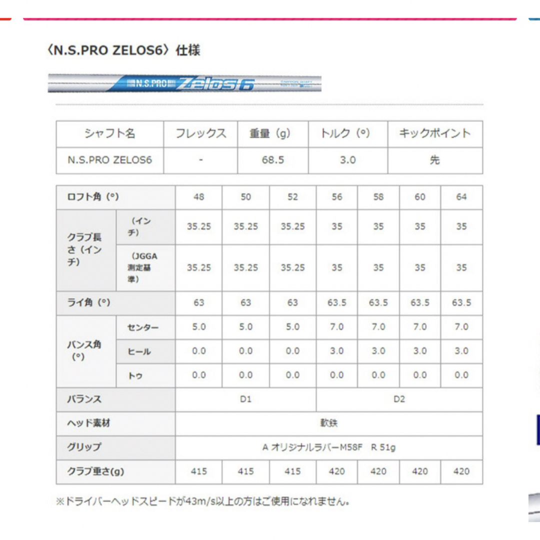 キャスコ　ドルフィンウエッジ　52°\u002658°  Rシャフト