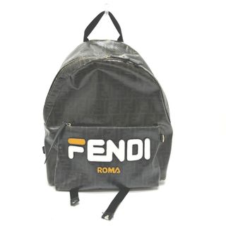 フェンディ(FENDI)のフェンディ FENDI フィラコラボ ズッカ 7VZ042 カバン リュック リュックサック PVC/レザー ブラウン(リュック/バックパック)