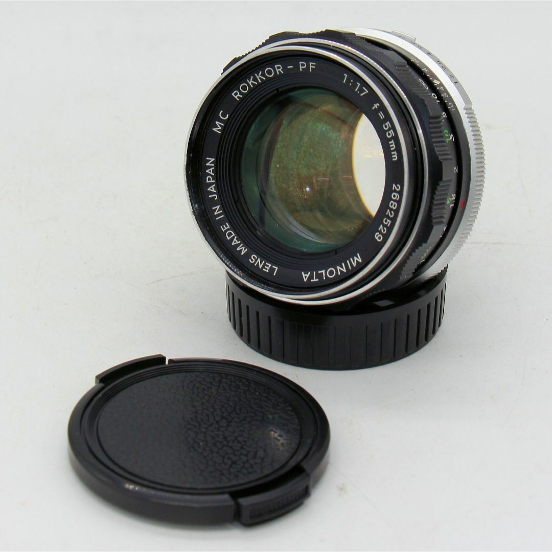 Minolta MC Rokkor-PF 1:1.7 55mm 整備済