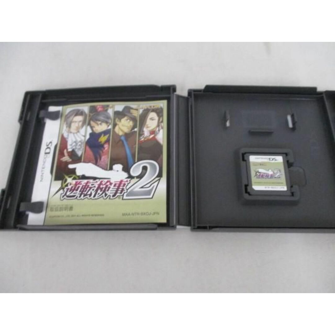 中古品 ゲーム ニンテンドーDS ソフト 逆転検事 / 逆転検事2 箱・説明書付き 2本セット