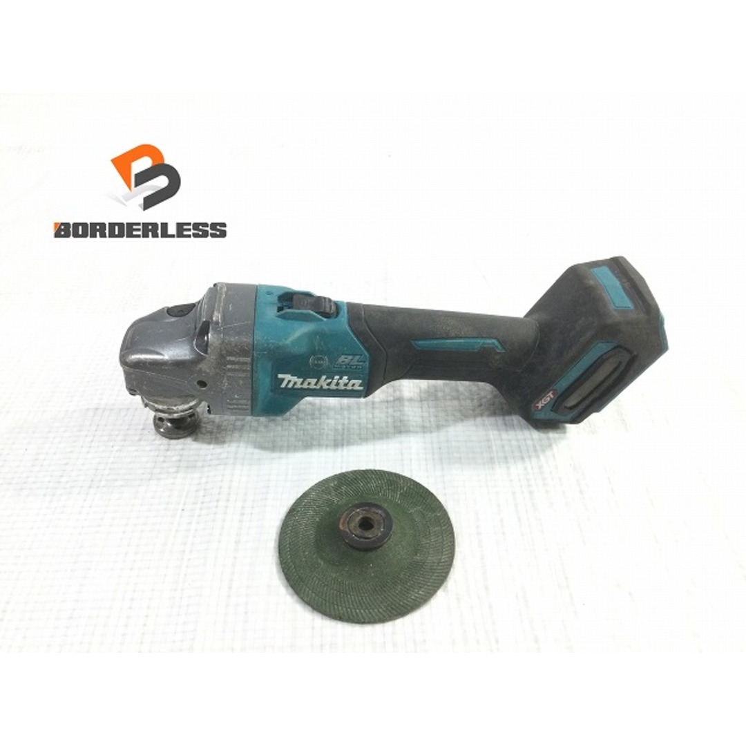 ☆中古品☆makita マキタ 40Vmax 100mm 充電式ディスクグラインダー GA001GZ 本体のみ コードレス ディスクサンダー 研磨機 研削 76038 | フリマアプリ ラクマ