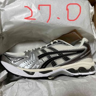 アシックス(asics)の【27㎝】 ASICS GEL-KAYANO 14 Cream Black(スニーカー)