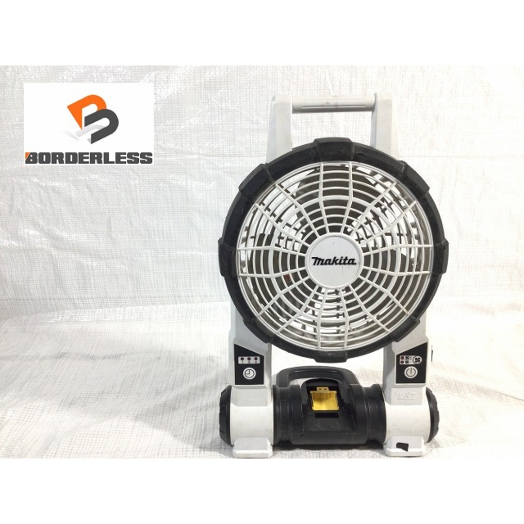 ☆品☆makita マキタ 14.4V/18V 充電式ファン CF201D 白/ホワイト 本体のみ 送風機 扇風機 75943