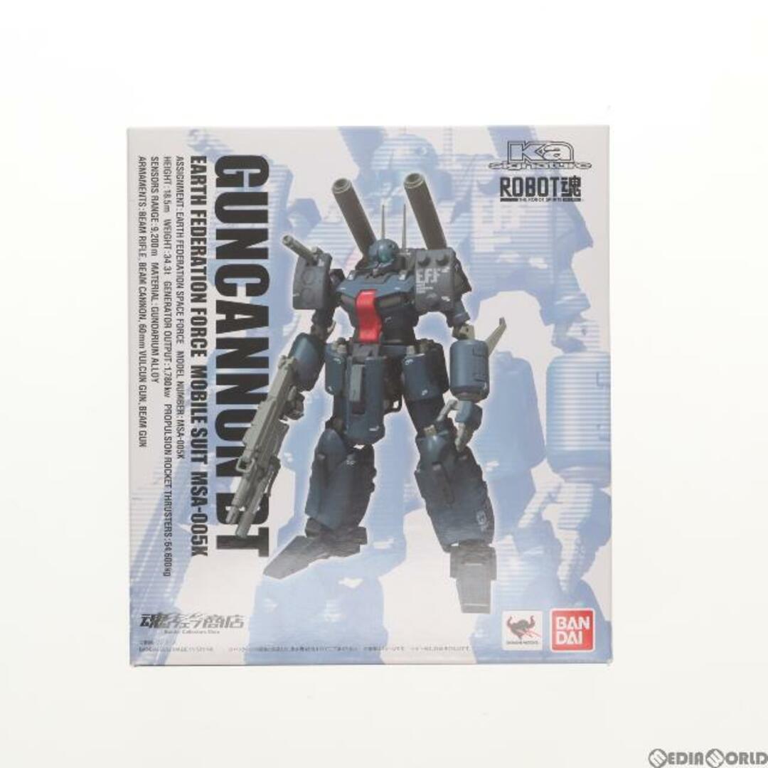 BANDAI - 魂ウェブ商店限定 ROBOT魂(SIDE MS) MSA-005K ガンキャノン