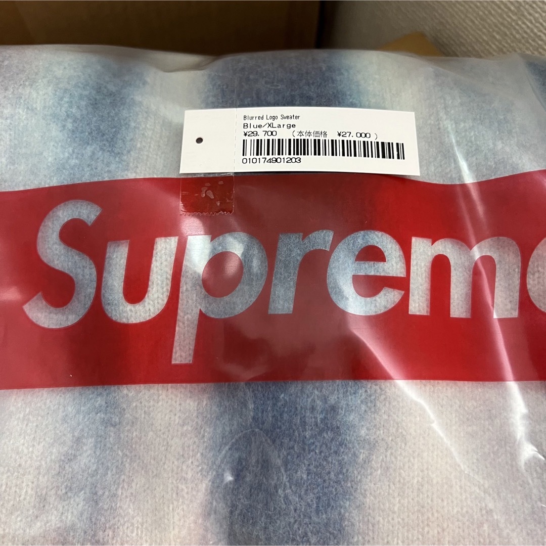 Supreme Blurred Logo Sweater \