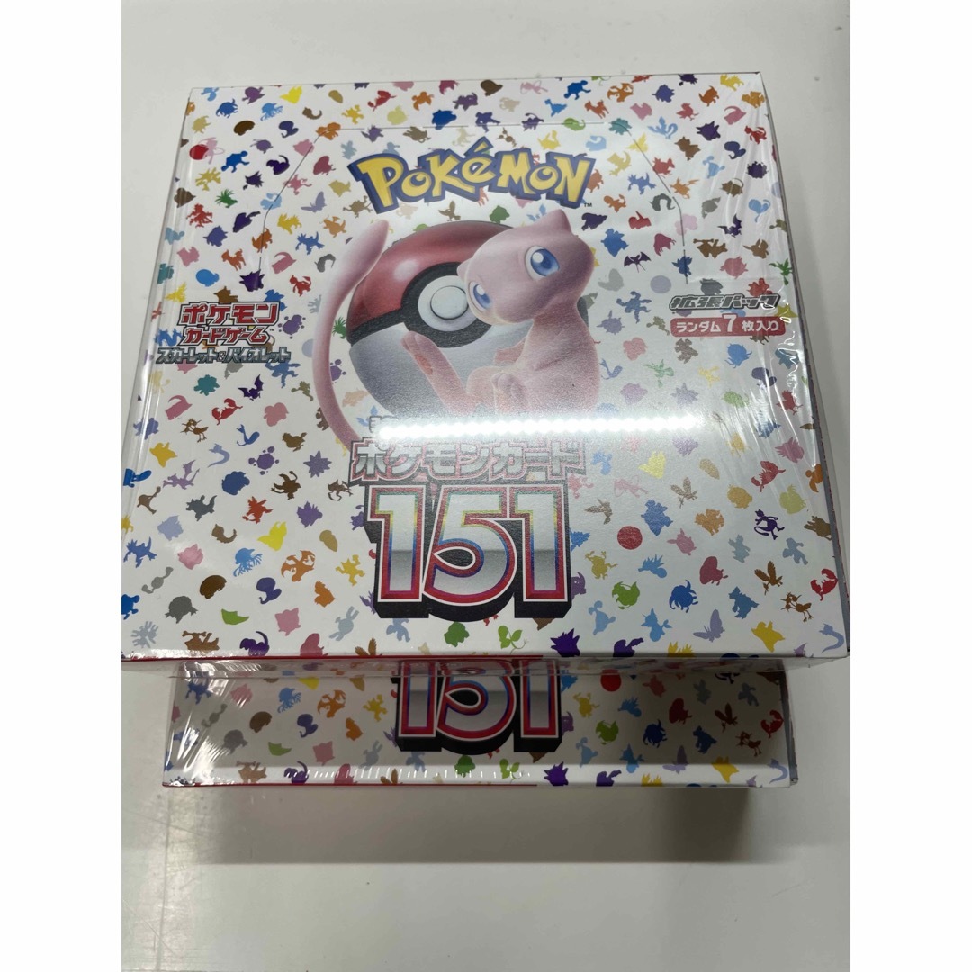 ポケモンカード151 2BOX シュリンク付き