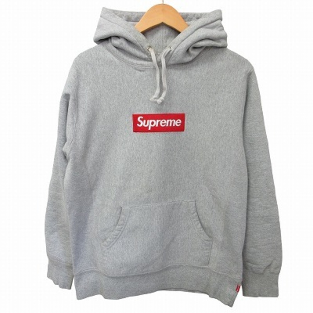 supreme パーカー(M) グレー