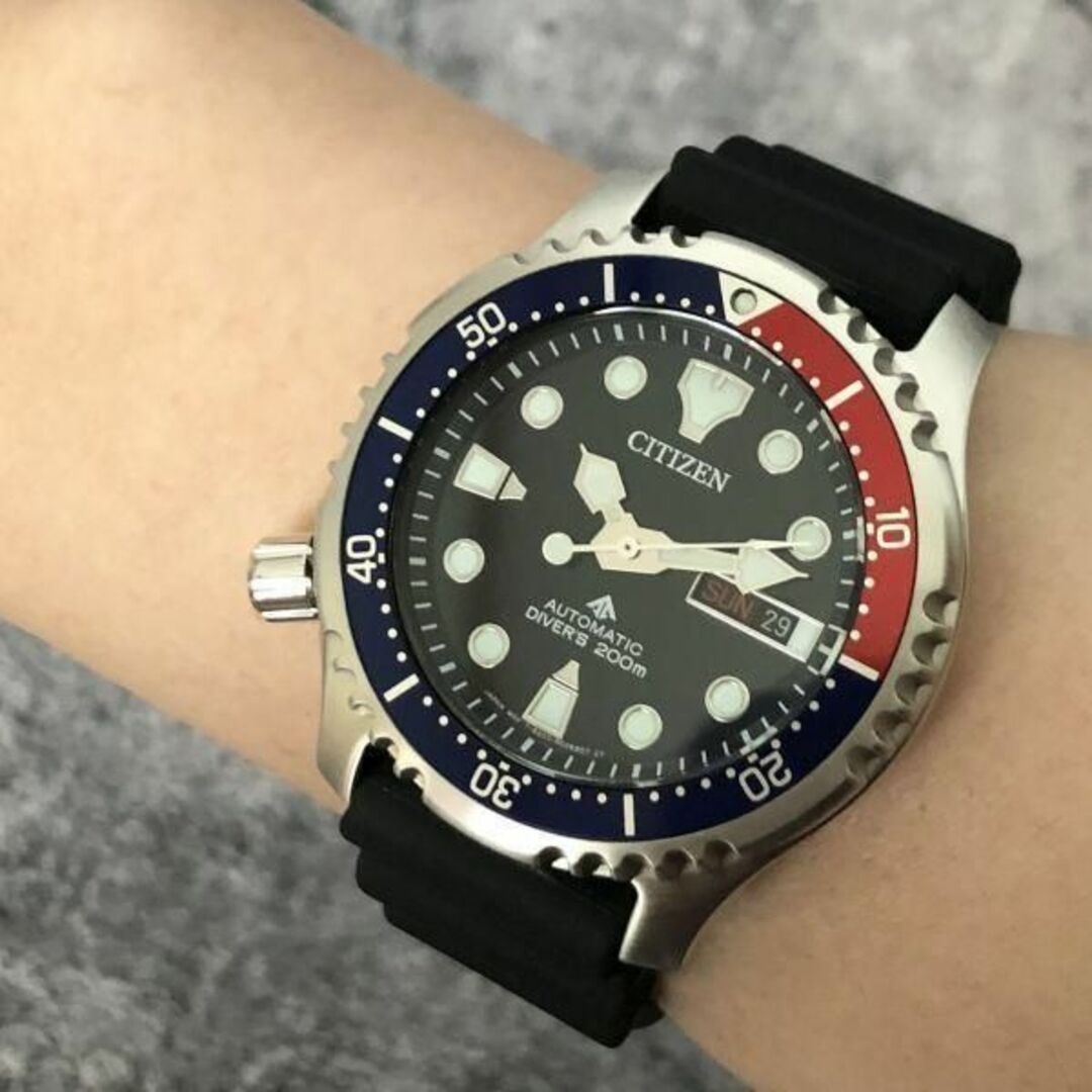 CITIZEN(シチズン)の【新品】シチズン プロマスター ダイバー  メンズ腕時計 ペプシ メンズの時計(腕時計(アナログ))の商品写真