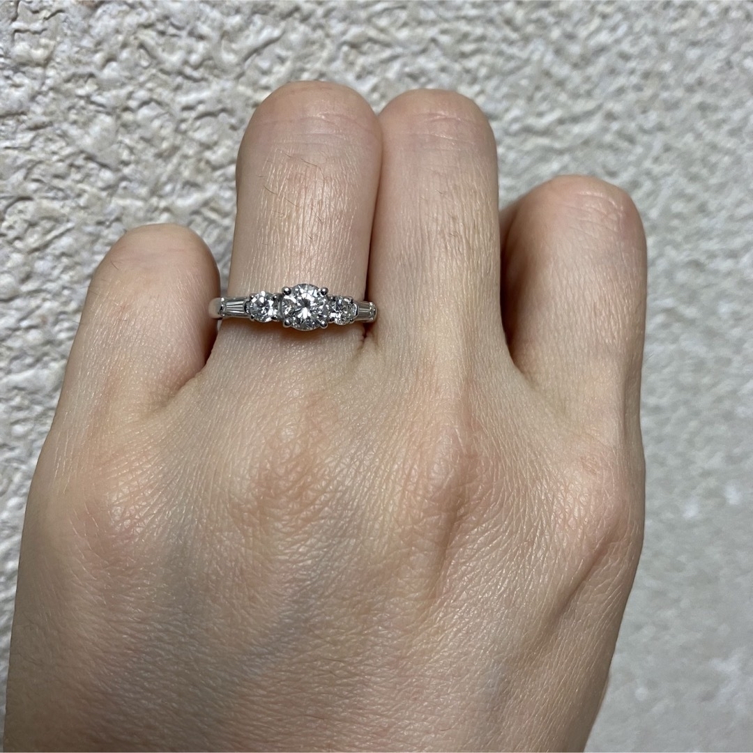 プラチナダイヤモンドリング ✨1.02ct 極美品✨お値下げの通販 by