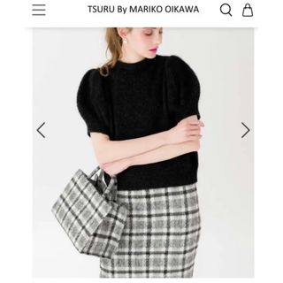 ツルバイマリコオイカワ(TSURU by Mariko Oikawa)のチェックトートバッグ(トートバッグ)