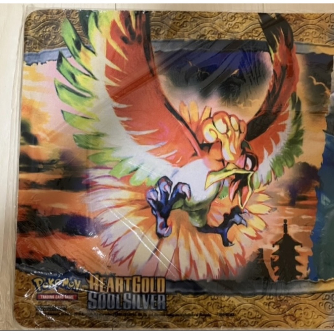 ポケモンカード ホウオウ ルギア プレイマット 海外 新品未使用 2010-
