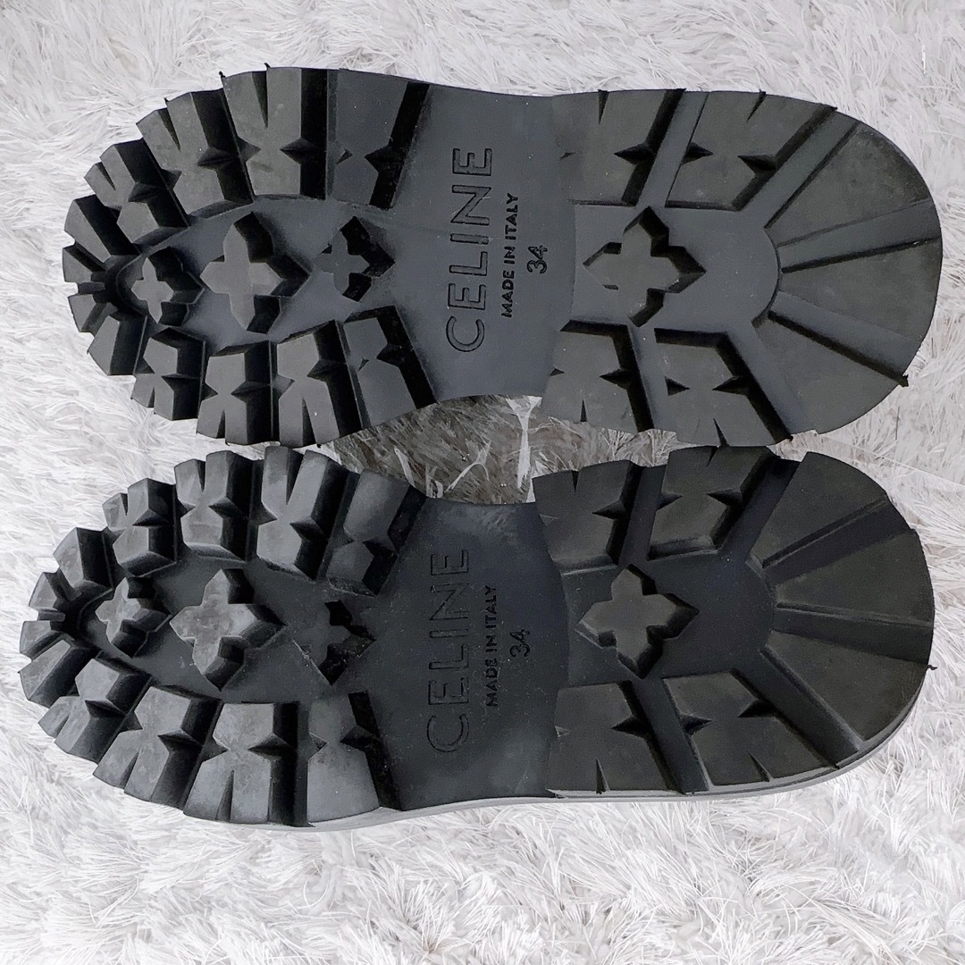 CELINE セリーヌ　トリオンフ　チェーン　マーガレットローファー　靴　極美品