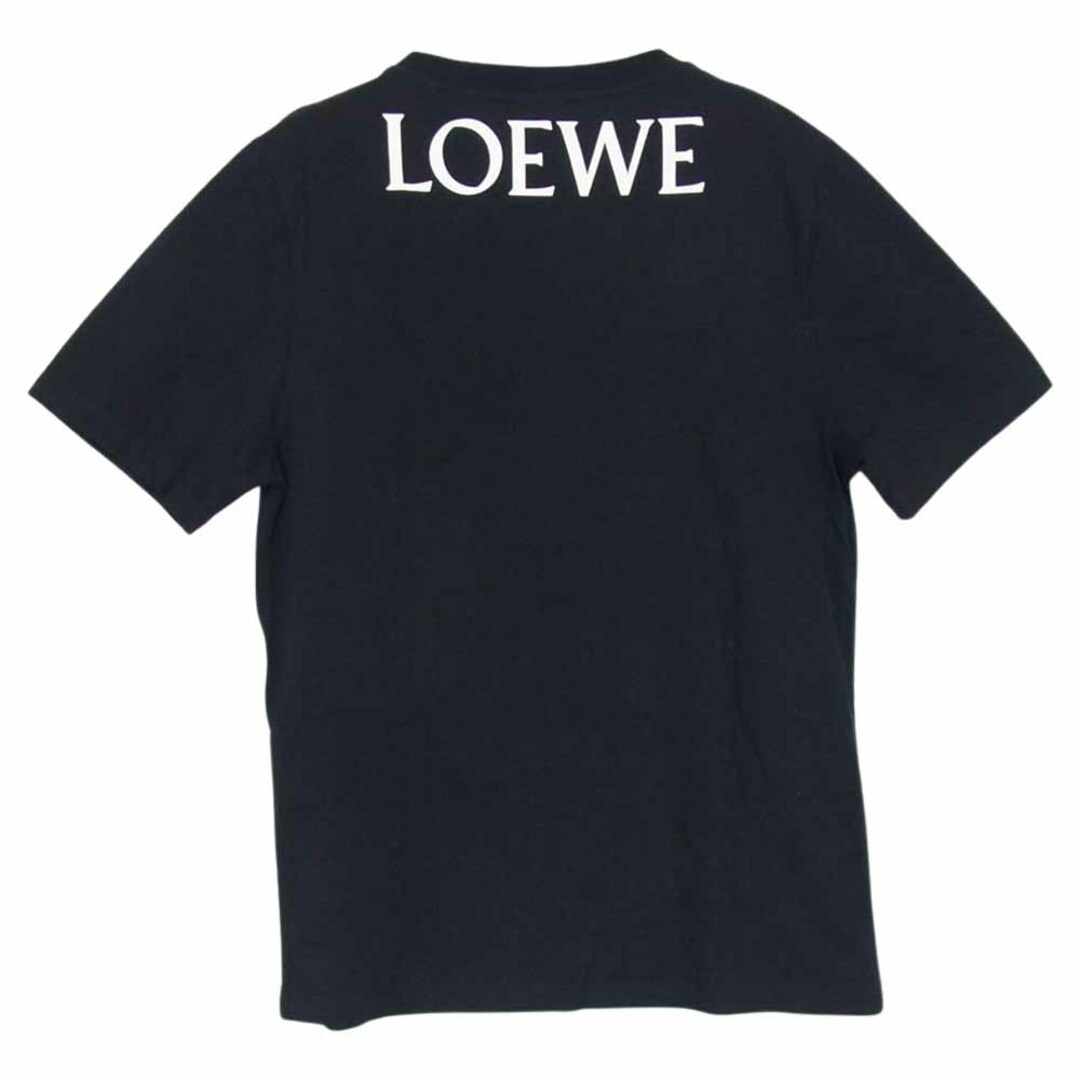 LOEWE ロエベ Ｔシャツ  21SS  S359333XCB × Joe brainard ジョー・ブレイナード ジュエルプリント バックロゴ 半袖 Tシャツ ブラック系 S 1