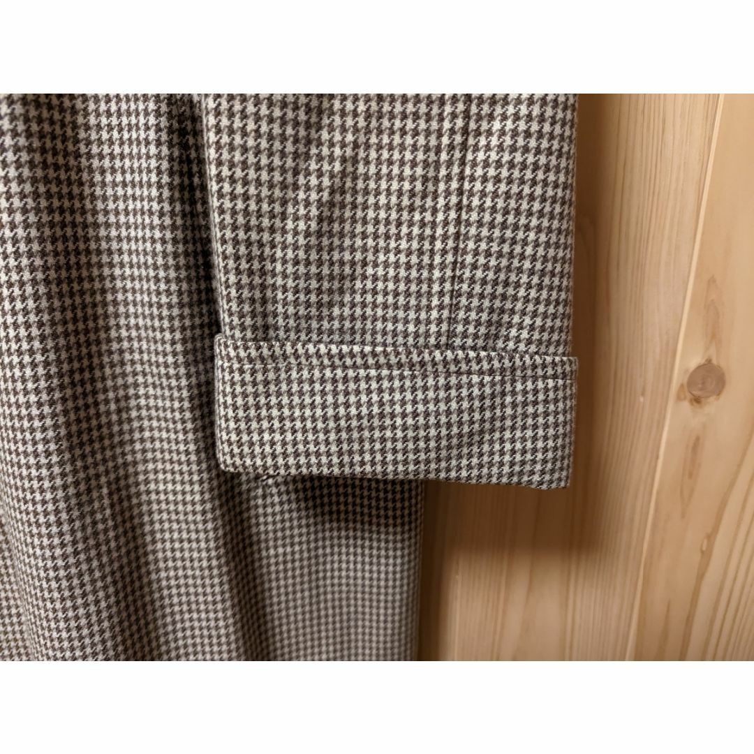 50s ヴィンテージ Aquascutum 超上質フラノ ステンカラーコート