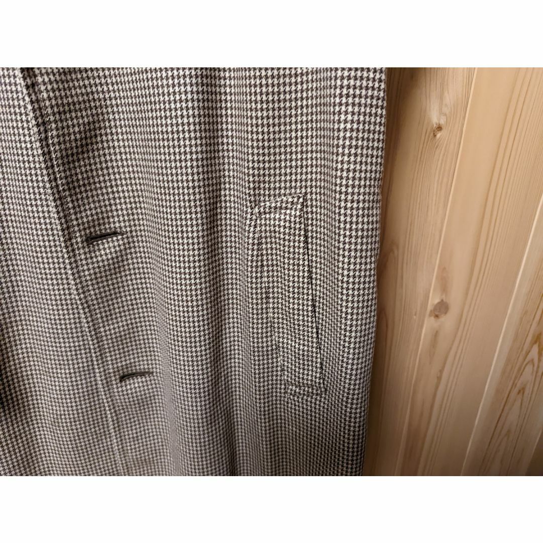 50s ヴィンテージ Aquascutum 超上質フラノ ステンカラーコート