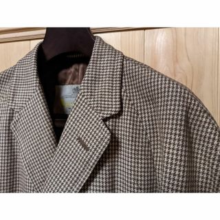 50s ヴィンテージ Aquascutum 超上質フラノ ステンカラーコートの通販