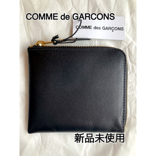 コムデギャルソン(COMME des GARCONS)の【新品未使用】【COMME de GARCONS】L字コインケース　ブラック(コインケース/小銭入れ)