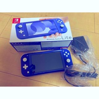 ニンテンドースイッチ(Nintendo Switch)のNintendo Switch Lite ブルー 【ACアダプター付】(携帯用ゲーム機本体)