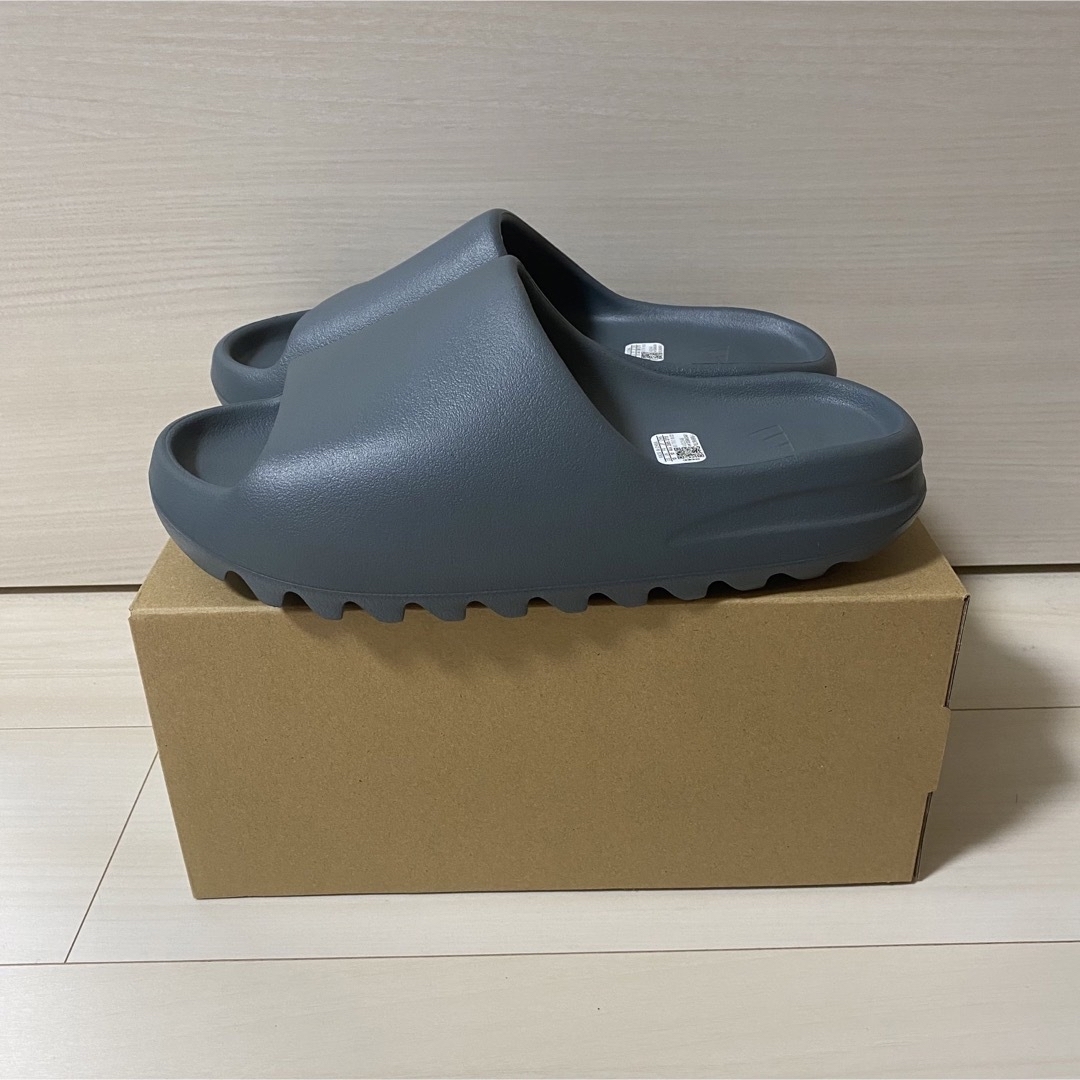 新品 25.5 adidas YEEZY Slide Slate Marine