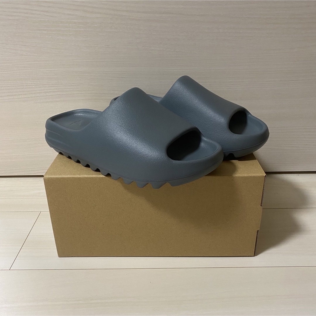 Yeezy slide slate marine イージースライド28.5cm | hartwellspremium.com