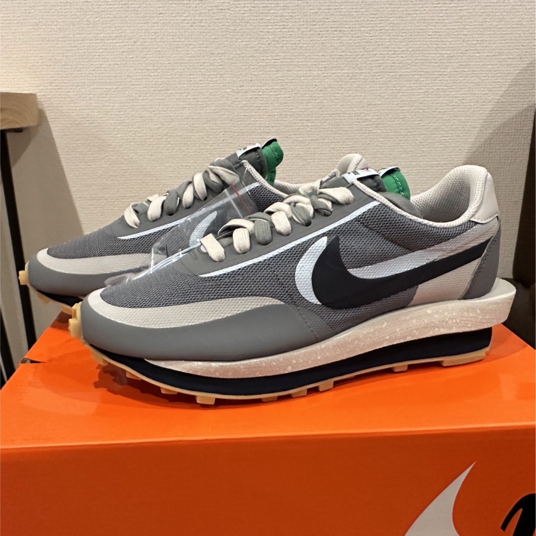 クロット×サカイ×ナイキ LDワッフルグレー オブシディアン クロット×サカイ×ナイキ LDワッフルグレー オブシディアン