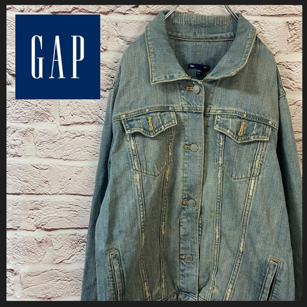 GAP デニムジャケット　Gジャン メンズ　レディース　[ XXL ]